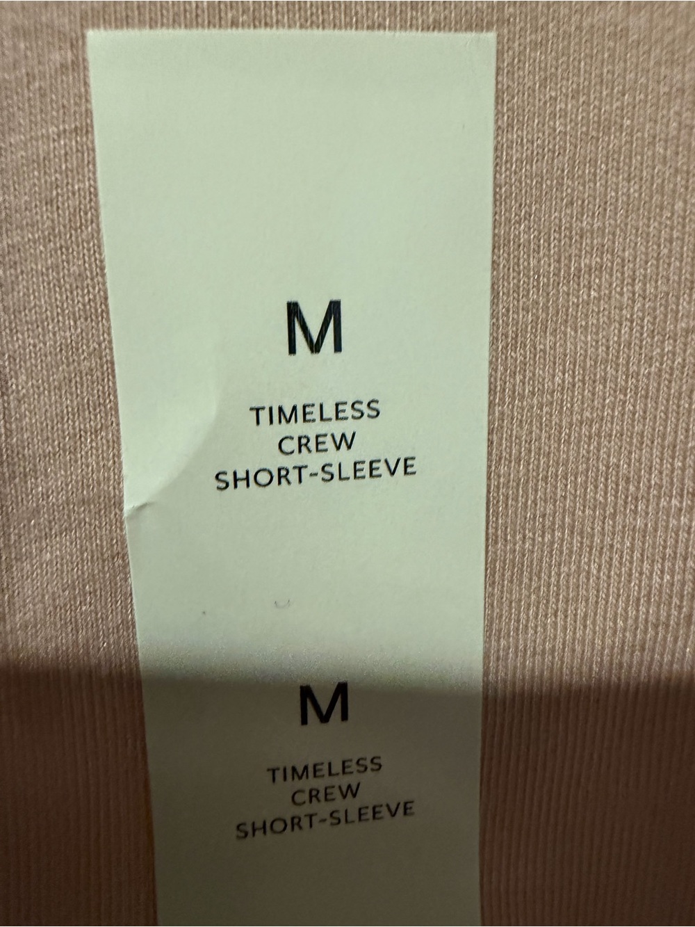 NWT Banana Republic Timeless T-Shirt Rose Pink, size M - Picture 5 of 8